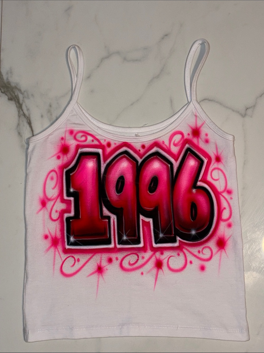 1996 Airbrush Tank Top Y2K